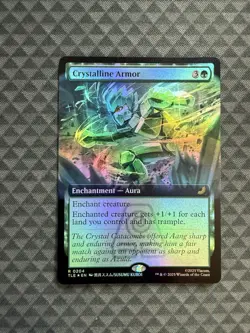 MTG Crystalline Armor #0204 Foil Ext. R Avatar: The Last Airbender: E-L (TLE) - Image 1