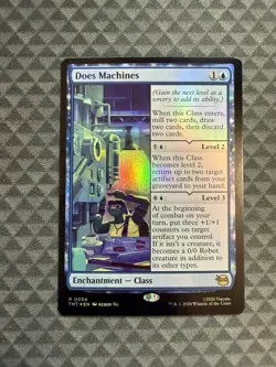 MTG Does Machines #0034 Foil Rare Teenage Mutant Ninja Turtles (TMT) - Image 1