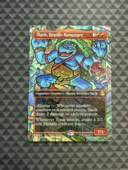MTG Slash, Reptile Rampager #0208 Bord. R Teenage Mutant Ninja Turtles (TMT) - Image 1