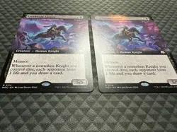(x2) MTG Locthwain Lancer #0114 Extended Art Rare Commander: MOM (MOC) - Image 5