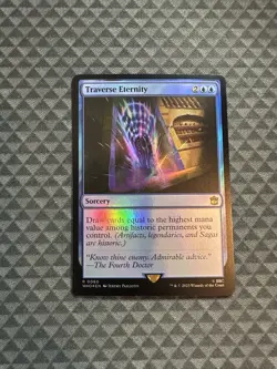 MTG Traverse Eternity #0060 Foil Rare Universes Beyond: Doctor Who (WHO) - Image 1