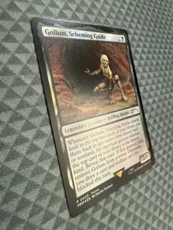 MTG Gollum, Scheming Guide #0003 Foil Rare Promo (PRM) - Image 2