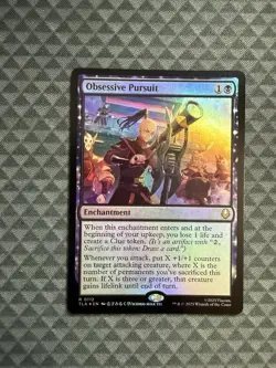 MTG Obsessive Pursuit #0112 Foil Rare Avatar: The Last Airbender (TLA) - Image 1