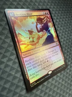 MTG Reckless Blaze #0124 Foil Rare Avatar: The Last Airbender: E-L (TLE) - Image 2