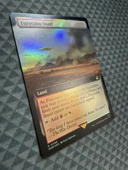 MTG Furycalm Snarl #0499 Foil Extended Art Rare UB: Doctor Who (WHO) - Image 2