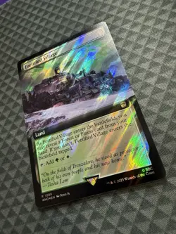 MTG Fortified Village #1088 Surge Foil Extended Art Rare UB: Doctor Who (WHO) - Image 3