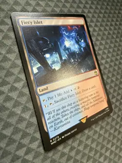 MTG Fiery Islet #0278 Rare Universes Beyond: Doctor Who (WHO) - Image 2