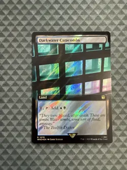 MTG Darkwater Catacombs #1078 Surge Foil Extended Art Rare UB: Doctor Who (WHO) - Image 1