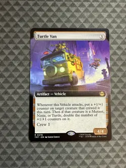 MTG Turtle Van #0278 Extended Art Rare Teenage Mutant Ninja Turtles (TMT) - Image 1