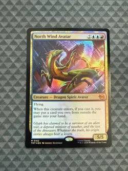 MTG North Wind Avatar #0162 Foil Mythic Teenage Mutant Ninja Turtles (TMT) - Image 1