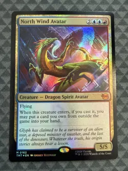 MTG North Wind Avatar #0162 Foil Mythic Teenage Mutant Ninja Turtles (TMT) - Image 2