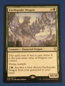 Earthquake Dragon Baldur's Gate - NM - Image 1