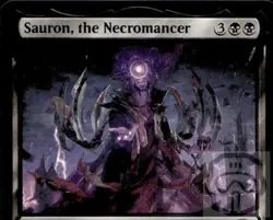 Sauron, the Necromancer 106 Lord of the Rings Magic The Gathering NM/M - Image 3