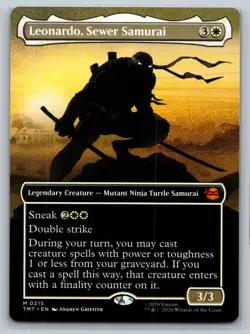 Leonardo, Sewer Samurai (Borderless) Teenage Mutant Ninja Turtles Regular - Image 1