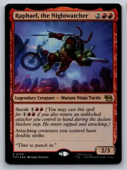 Raphael, the Nightwatcher Teenage Mutant Ninja Turtles Foil - Image 1
