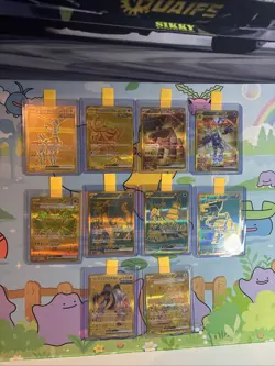 Pokemon Cards Japanese Lot X10 UR Ultra Rare Gold - Image 1