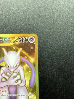 Pokemon TCG Team Rockets Mewtwo EX 240/182 Full Art Destined Rivals English - Image 2