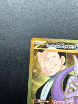 Pokemon TCG Team Rockets Mewtwo EX 240/182 Full Art Destined Rivals English - Image 3