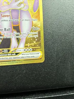 Pokemon TCG Team Rockets Mewtwo EX 240/182 Full Art Destined Rivals English - Image 5