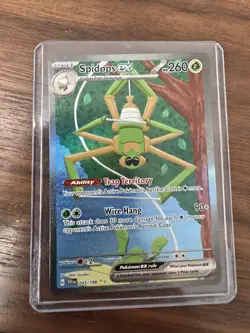Pokemon Spidops ex 243/198 SV01 Scarlet & Violet Special Illustration Rare Holo - Image 1