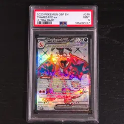 Charizard ex 215 Pokemon Obsidian Flames Ultra Rare PSA 9 - Image 1