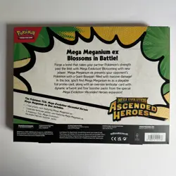 Pokemon TCG: Mega Evolution Ascended Heroes - Mega Meganium ex Box SEALED - Image 2