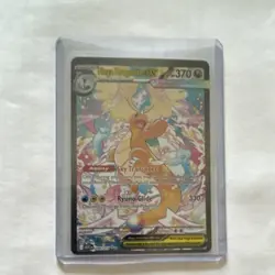 Mega Dragonite EX Secret Rare Full Art Holo Evolutions 290/217 Pokemon TCG - Image 4