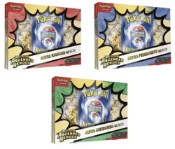 Pokemon TCG Ascended Heroes Emboar Feraligatr Meganium 3 Box Costco Bundle Set - Image 1