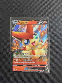Pokemon TCG Victini V Victini Ultra Rare Holo - Image 1