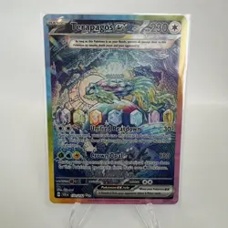 Terapagos EX 170/142 Pokemon Stellar Crown Special illustration Full Art Holo - Image 1