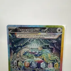 Terapagos EX 170/142 Pokemon Stellar Crown Special illustration Full Art Holo - Image 2