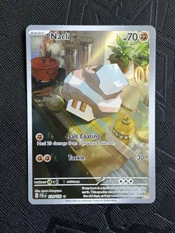 Pokemon TCG Nacli 220/193 Paldea Evolved Illustration Rare Holo (English) - NM - Image 2