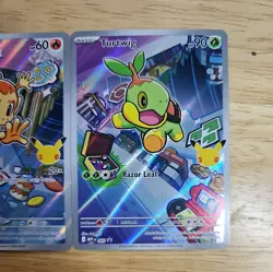 Pokemon TCG First Partner Illustrator Gen 4 - Turtwig, Piplup & Chimchar ✅ - Image 4