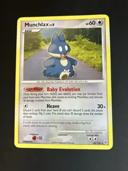 Munchlax 33/130 Diamond & Pearl - Regular - LP - 2007 - Pokemon TCG - Image 1