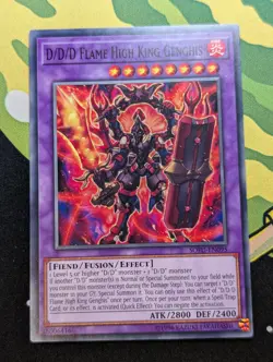 D/D/D Flame High King Genghis - SOFU-EN095 - Common - Yugioh - LP - Image 1