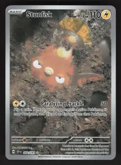 Stunfisk 202/191 Pokemon TCG SV08: Surging Sparks NM - Image 1