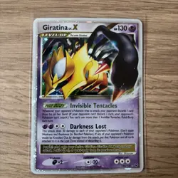Giratina LV.X 124/127 Holo Rare Platinum Pokemon - Image 1