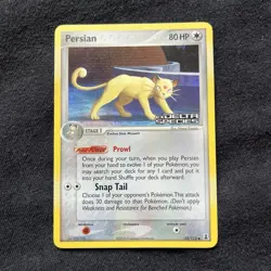 Pokemon Persian 50/113 EX Delta Species Reverse Holo 2005 NM - Image 1