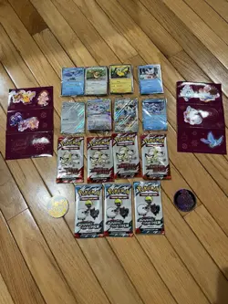 Pokemon 2025 Holiday Calendar Stamped Promos, Fun packs, and extras (No packs) - Image 1