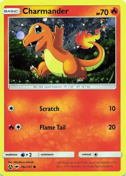 POKEMON Charmander Holo #018a/147 Alternate Art Promos NM - Image 1
