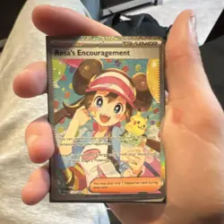 Pokemon Rosa's Encouragement Full Art Ultra Rare Holo Trainer 223/088 SM11b - Image 1