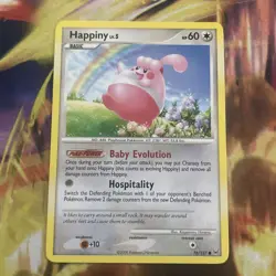 Happiny Pokemon Platinum 76/127 Normal Mp - Image 1