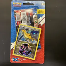Pokemon XY Base Set Checklane Blister Pack - Dragonite Art - Packaging Error - Image 1