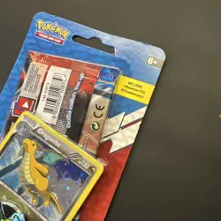 Pokemon XY Base Set Checklane Blister Pack - Dragonite Art - Packaging Error - Image 5