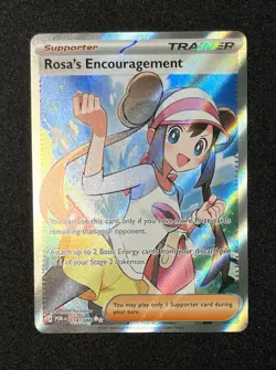 Rosa's Encouragement 114/088 Me03: Perfect Order Pokemon TCG Illustration Rare - Image 1