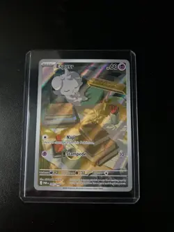 2026 Pokemon TCG Mega Evolution Perfect Order #095 Espurr IR - Image 1