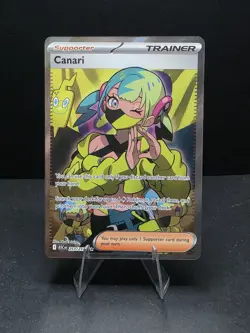 Canari 257/217 Full Art Ultra Rare Holo Trainer Ascended Heroes Pokemon MINT - Image 1