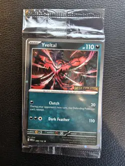 Pokemon TCG - Yveltal 088/132 Mega Evolution Stamped Holo Promo Sealed - Image 1