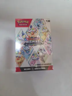 Pokemon TCG Scarlet & Violet Prismatic Evolutions Booster Bundle Box English - Image 1