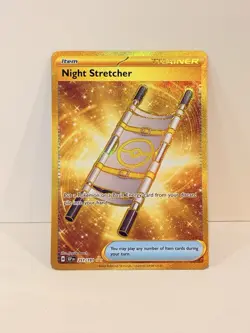 Pokemon: Gold Night Stretcher 251/191 Surging Sparks - NM/M - Gold Hyper Rare - Image 2